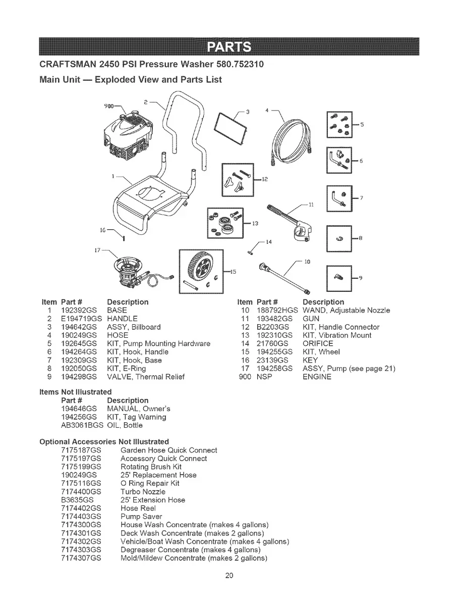 CRAFTSMAN, 580.752310, IPL.20