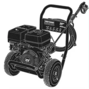 CRAFTSMAN 580.752381 Pressure Washer - Equipment Model Image