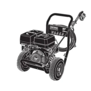 CRAFTSMAN 580.752382 Pressure Washer - Equipment Model Image
