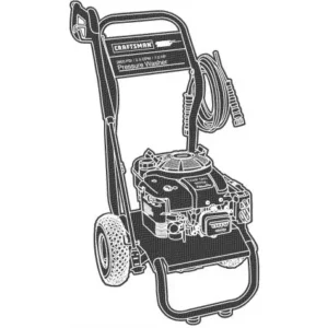 CRAFTSMAN Pressure Washer Model 580.752400 Image