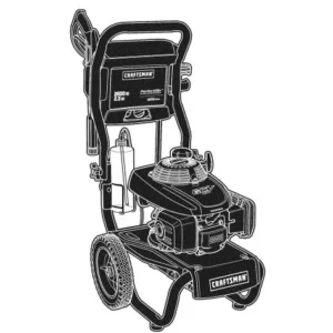 CRAFTSMAN 580.752510 Pressure Washer - Equipment Model Image