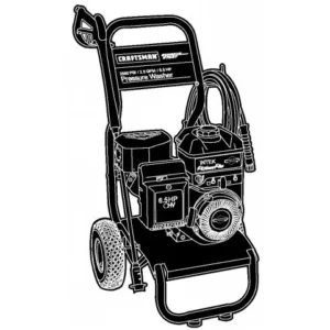 CRAFTSMAN 580.752550 Pressure Washer - Equipment Model Image