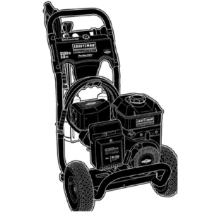 CRAFTSMAN 580.752591 Pressure Washer - Equipment Model Image