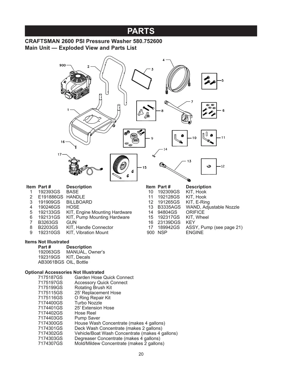 CRAFTSMAN, 580.752600, IPL.20