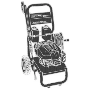 CRAFTSMAN 580.752700 Pressure Washer - Equipment Model Image