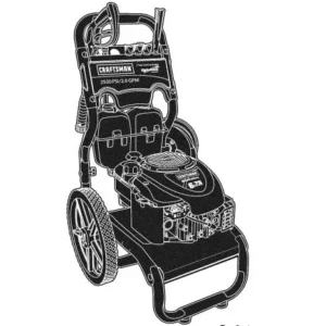 CRAFTSMAN 580.752722 Pressure Washer - Equipment Model Image