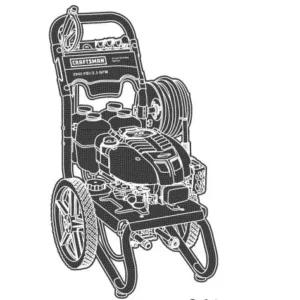 CRAFTSMAN 580.752810 Pressure Washer - Equipment Model Image
