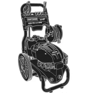 580.752820 by CRAFTSMAN - Pressure Washer Equipment Image