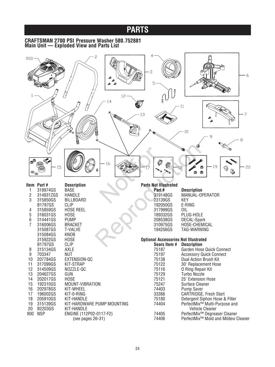 CRAFTSMAN, 580.752881, IPL.24
