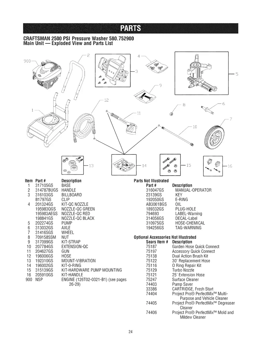CRAFTSMAN, 580.752900, IPL.24