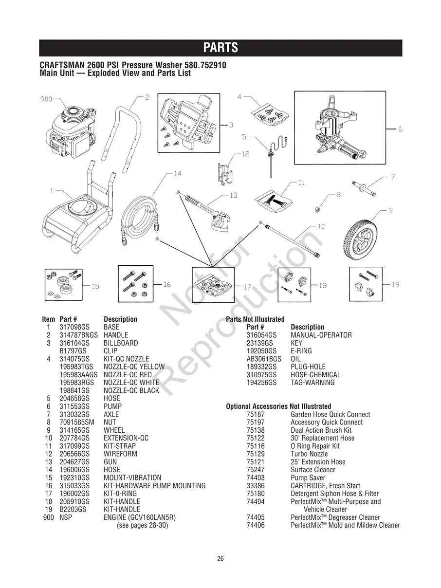 CRAFTSMAN, 580.752910, IPL.26