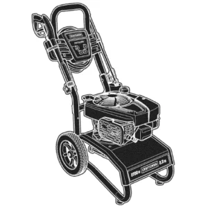 CRAFTSMAN Pressure Washer Model 580.752920 Image