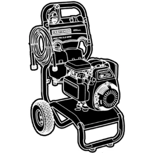 CRAFTSMAN Pressure Washer Model 580.753011 Image