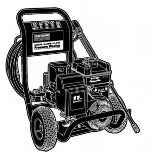 CRAFTSMAN Pressure Washer Model 580.753400 Image