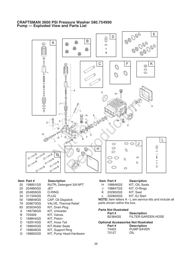 CRAFTSMAN, 580.754990, IPL.26