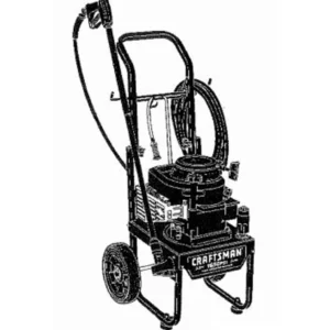 580.761652 by CRAFTSMAN - Pressure Washer Equipment Image