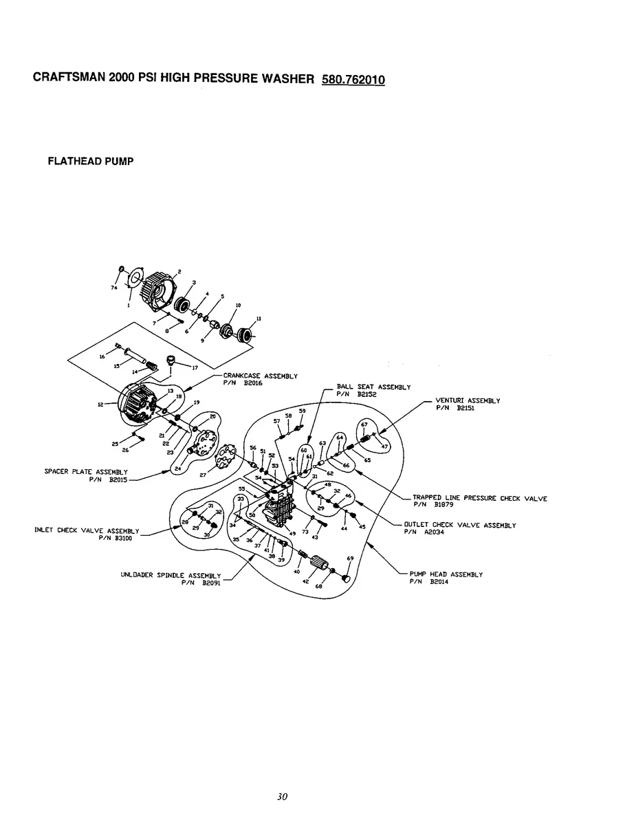 CRAFTSMAN, 580.762010, IPL.30