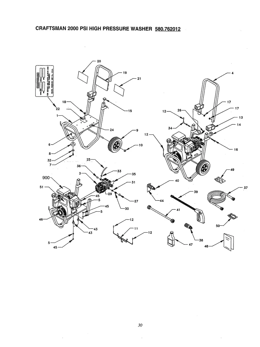 CRAFTSMAN, 580.762012, IPL.30