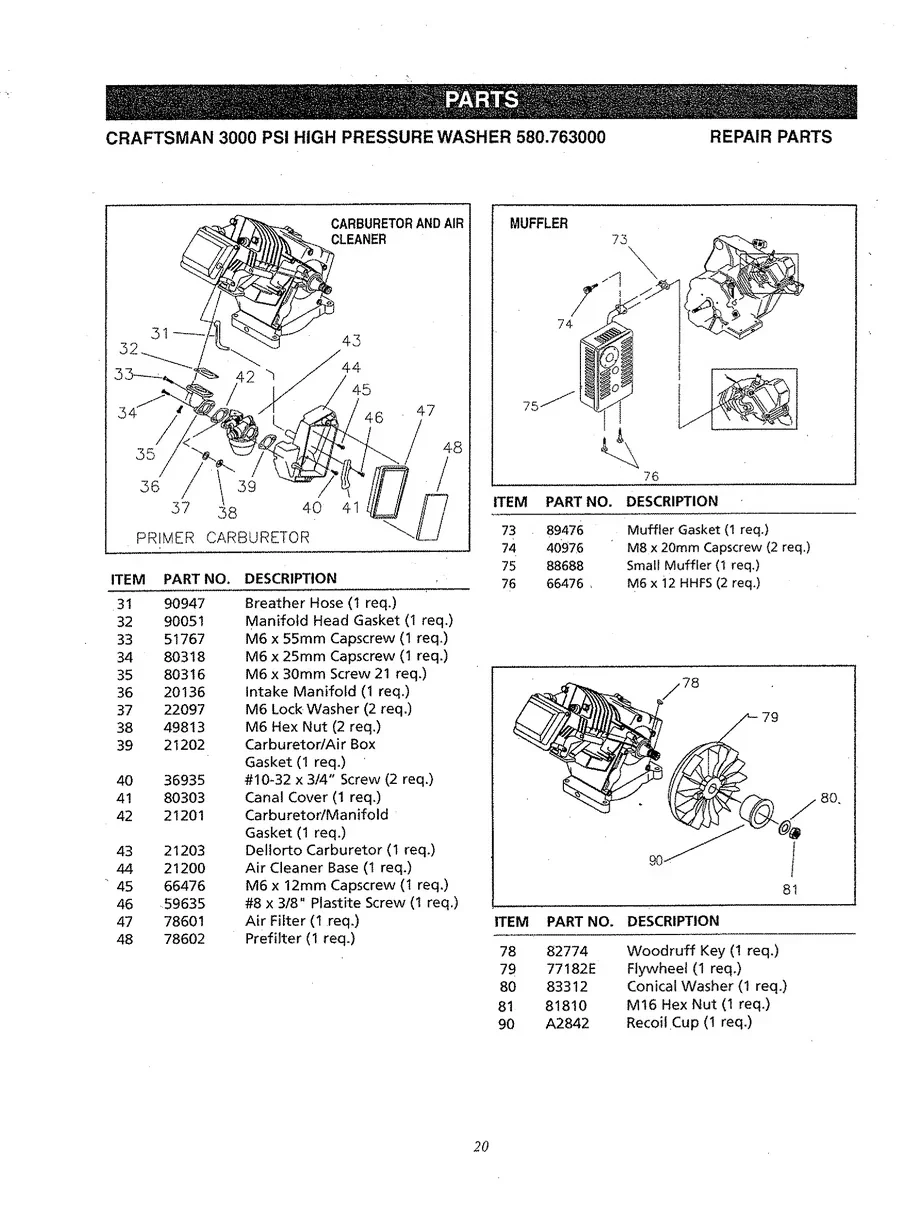 CRAFTSMAN, 580.763000, IPL.20