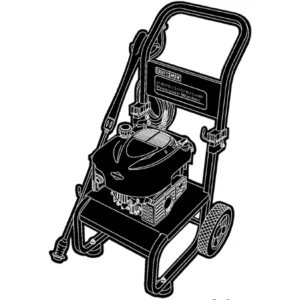 CRAFTSMAN Pressure Washer 580.767100 - Model Identification Image