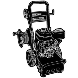 CRAFTSMAN 580.767300 Pressure Washer - Equipment Model Image