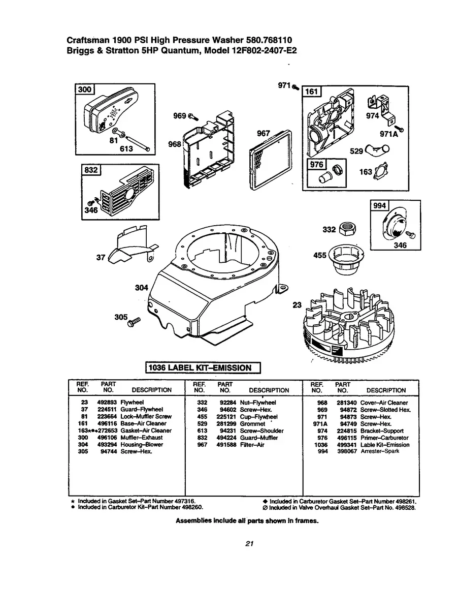 CRAFTSMAN, 580.768110, IPL.21