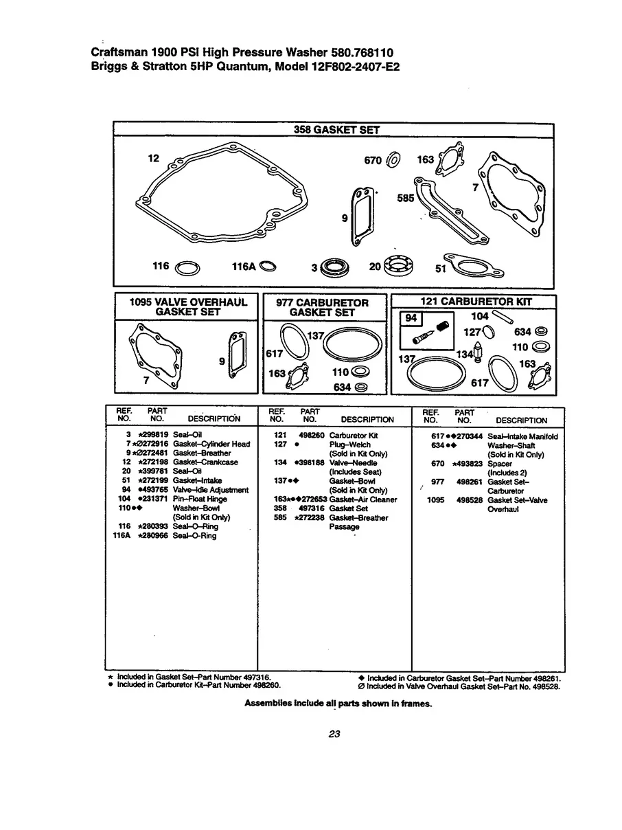 CRAFTSMAN, 580.768110, IPL.23