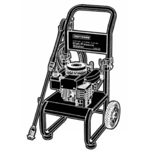 CRAFTSMAN Pressure Washer Model 580.768330 Image
