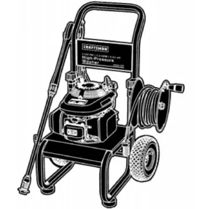 CRAFTSMAN Pressure Washer 580.768340 - Model Identification Image