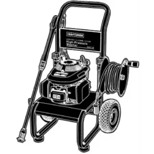 CRAFTSMAN 580.768341 Pressure Washer - Equipment Model Image