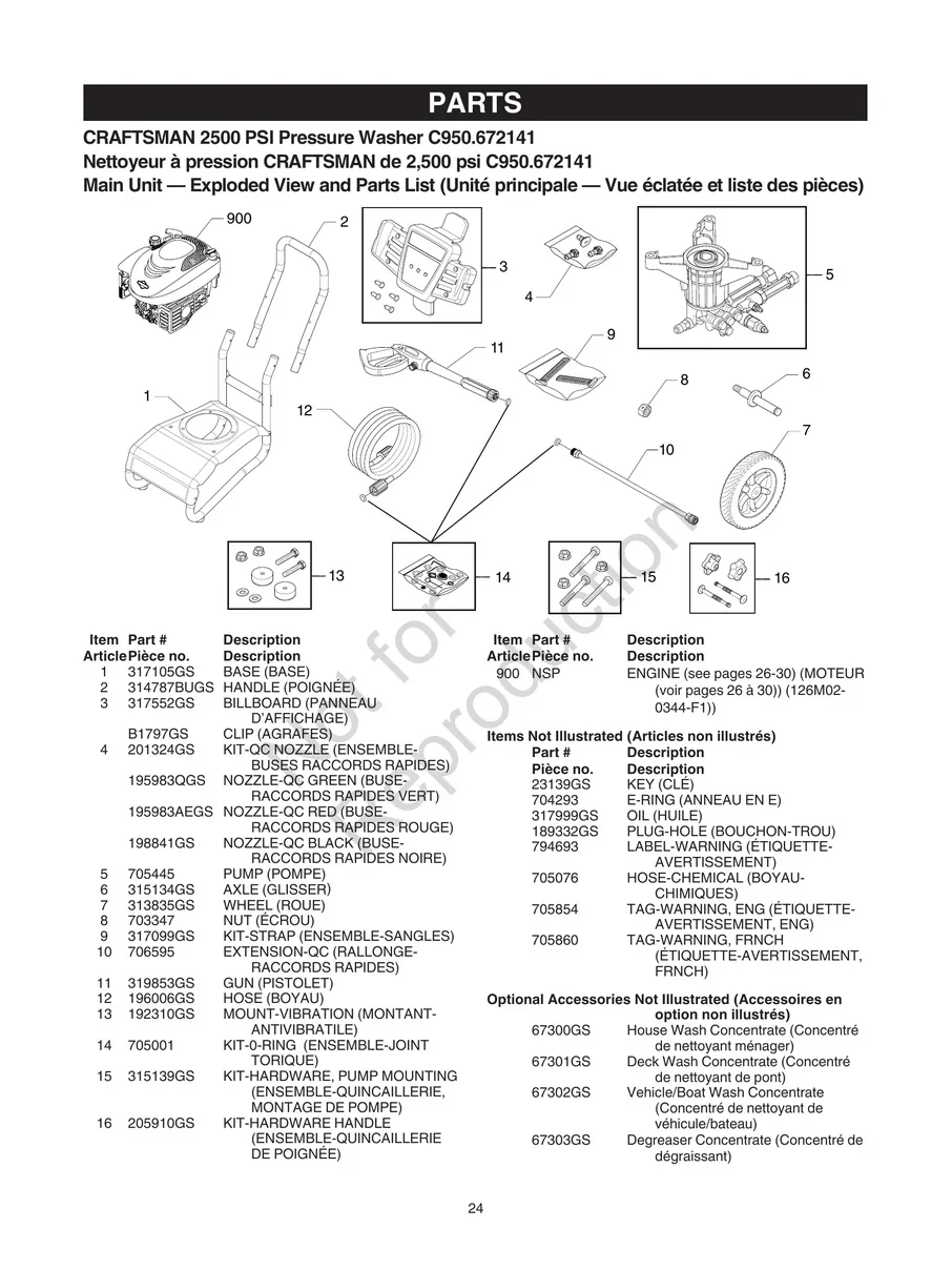CRAFTSMAN, C950.672141, IPL.24
