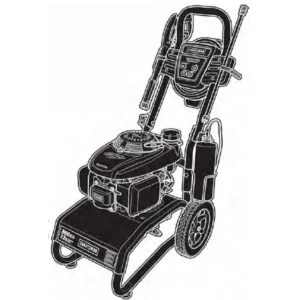 CRAFTSMAN Pressure Washer Model C950.672151 Image