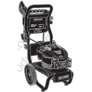 CRAFTSMAN Pressure Washer C950.679621 - Model Identification Image