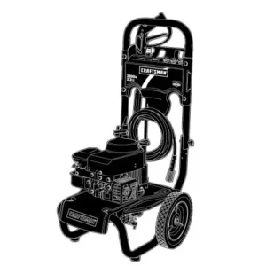CRAFTSMAN Pressure Washer C950.679630 - Model Identification Image