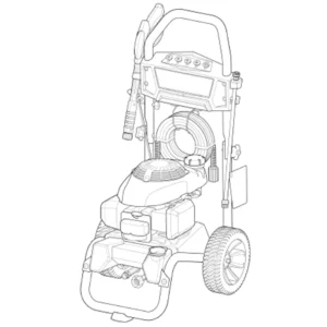 CRAFTSMAN Pressure Washer CMXGWAS020735-0 - Model Identification Image