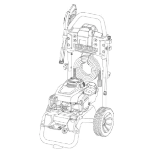 CRAFTSMAN Pressure Washer Model CMXGWAS020754-0 Image