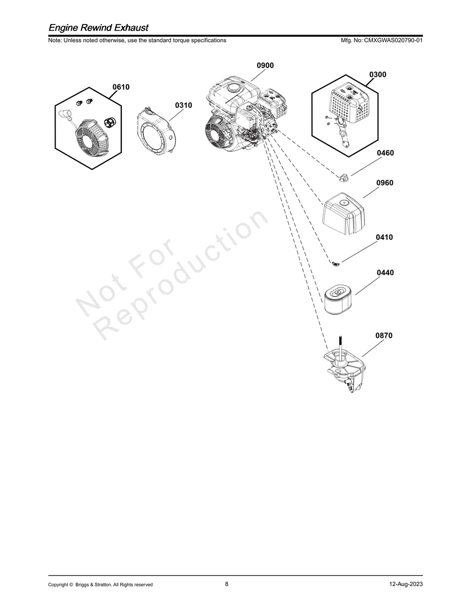 CRAFTSMAN, CMXGWAS020790-1, IPL.8