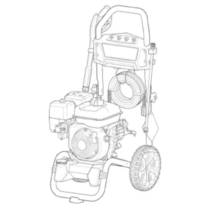 CRAFTSMAN Pressure Washer Model CMXGWAS020790-4 Image