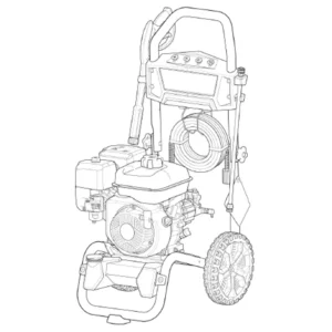 CRAFTSMAN Pressure Washer CMXGWAS020791-0 - Model Identification Image
