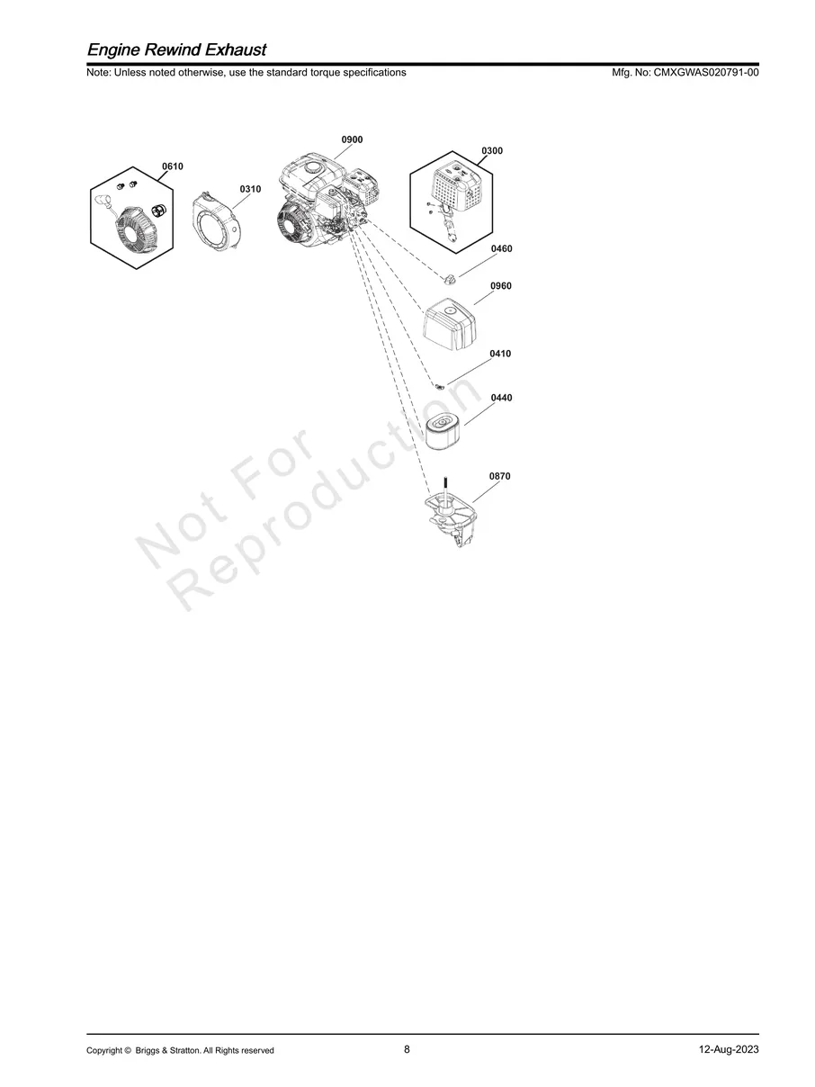 CRAFTSMAN, CMXGWAS020791-0, IPL.8