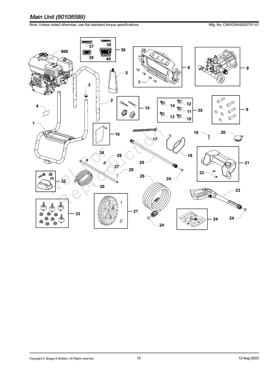 CRAFTSMAN, CMXGWAS020791-1, IPL.10