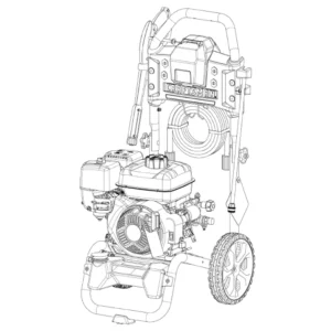 CRAFTSMAN Pressure Washer Model CMXGWAS020807-0 Image