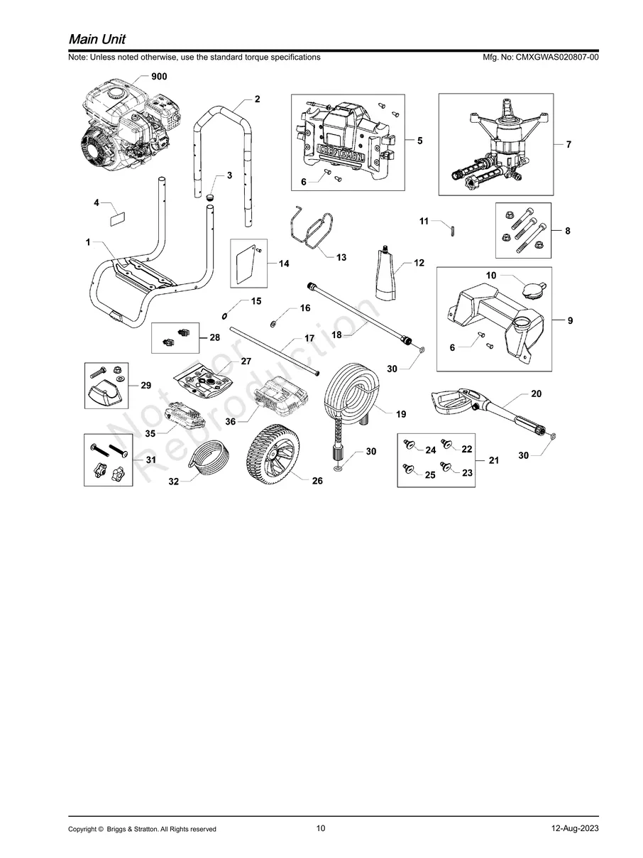 CRAFTSMAN, CMXGWAS020807-0, IPL.10