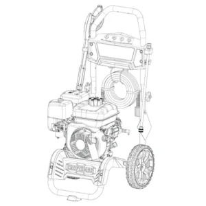CRAFTSMAN Pressure Washer Model CMXGWAS020813-0 Image