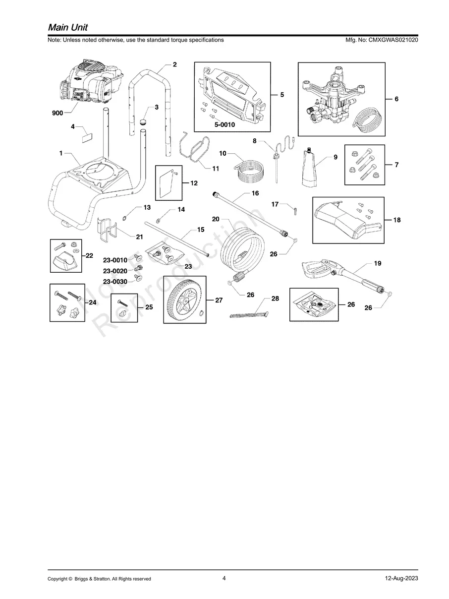 CRAFTSMAN, CMXGWAS021020-0, IPL.4