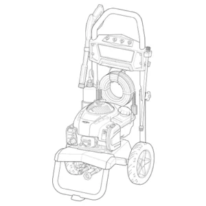 CRAFTSMAN Pressure Washer CMXGWAS021021 - Model Identification Image
