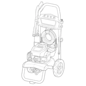 CRAFTSMAN Pressure Washer CMXGWAS021022 - Model Identification Image