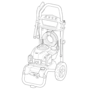 CRAFTSMAN Pressure Washer CMXGWAS021026 - Model Identification Image
