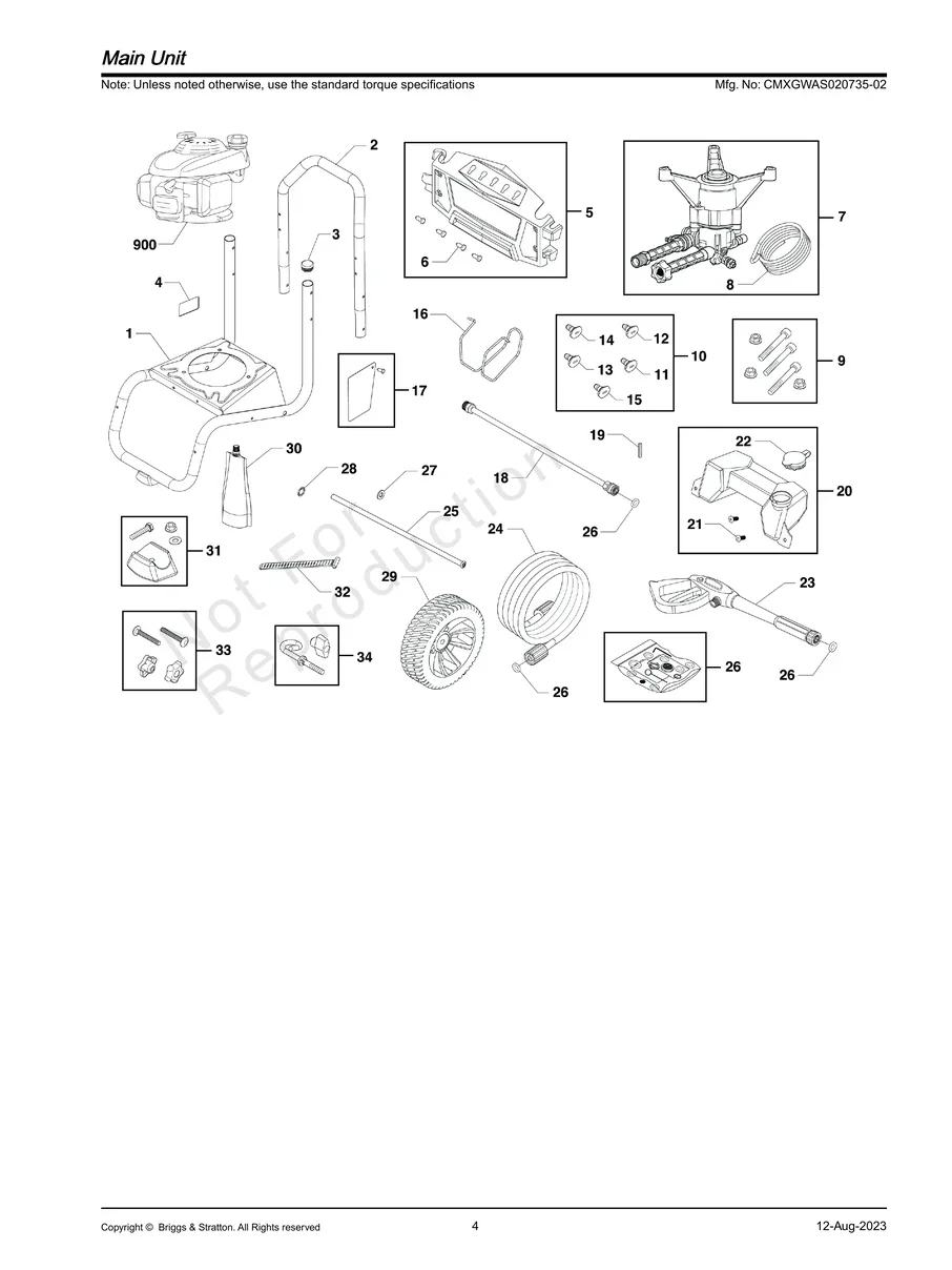 CRAFTSMAN, CMXWGAS020735-2, IPL.4