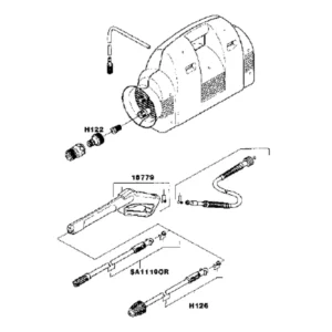 DEVILBISS Pressure Washer Model 1119WB Image